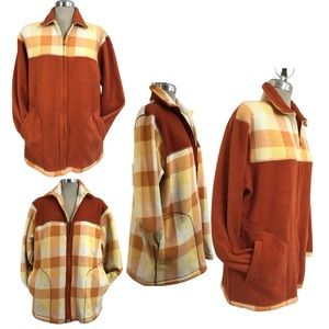 GRACELAND Orange and Yellow Weight Lite  Jacket Size L